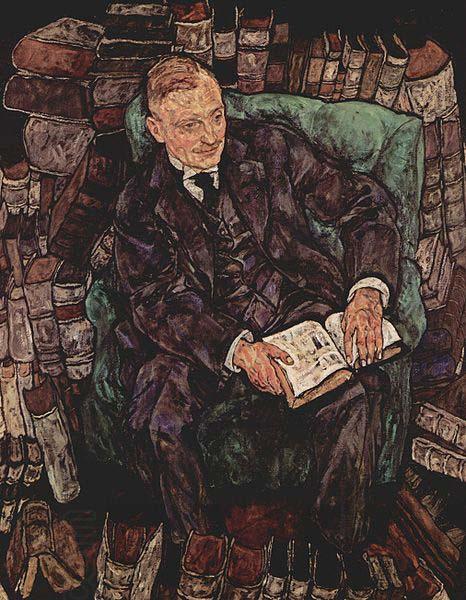 Egon Schiele Portrait of Hugo Koller